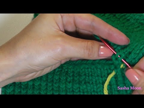 Видео: Сборка изделия - горизонтальный шов / УРОКИ ВЯЗАНИЯ СПИЦАМИ для начинающих. #SM