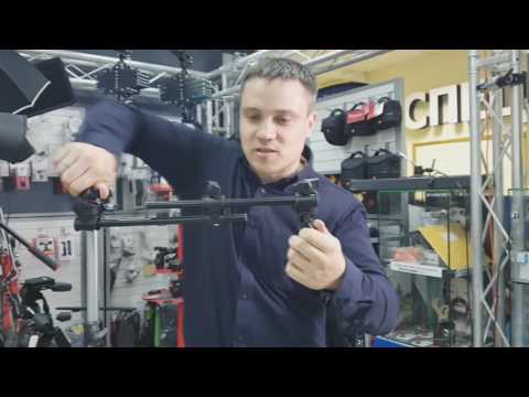 Видео: Manfrotto 196AB-2 Single arm. Держатель шарнирный