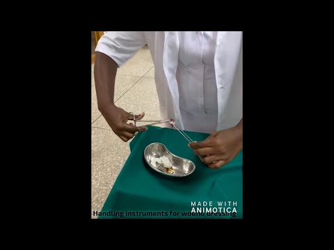 Видео: инструменты для обработки ран @nursingart247