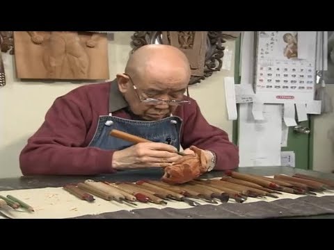 Видео: Буддийские образы создаются руками мастера-ремесленника, владеющего искусной техникой.