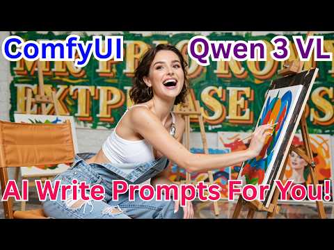 Видео: ComfyUI Qwen 3 VL Создавайте мощные подсказки для генерации изображений и видео