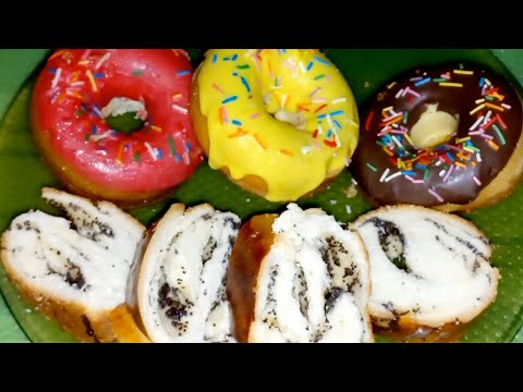 Видео: Привет!🤗 Кофе ☕️ и сладкая выпечка!..🍩😋 / АСМР итинг / ASMR eating