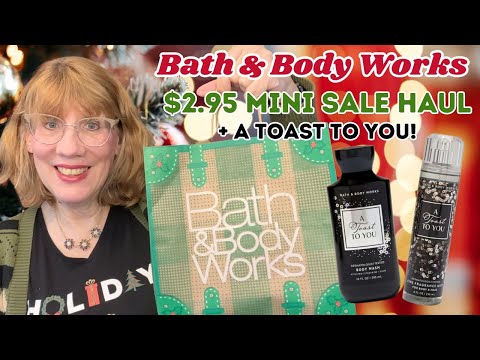 Видео: Мини-распродажа Bath & Body Works за 2,95 $ + тост за вас!