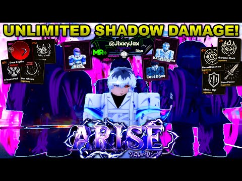 Видео: Получение НЕОГРАНИЧЕННОГО урона от теней в Roblox Arise Crossover... Вот что произошло!