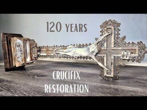 Видео: Реставрация священных реликвий с помощью золотого и серебряного листа