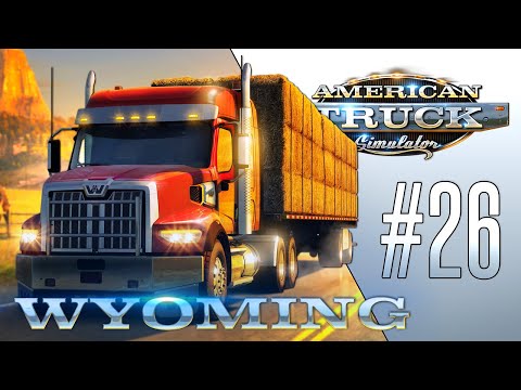 Видео: ВАЙОМИНГ. ЙЕЛЛОУСТОУН И БАШНЯ ДЬЯВОЛА - American Truck Simulator: Wyoming DLC (1.41.700.71s) [#26]