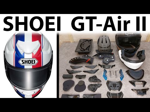 Видео: Shoei GT Air II - Полная разборка (disassembly)