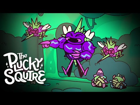 Видео: The Plucky Squire | #5 | Жужжащий злыдень, Арт