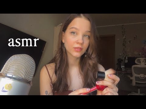 Видео: ☀️ ASMR сделаю тебе макияж ☀️ таппинг* скретчинг* звуки рук