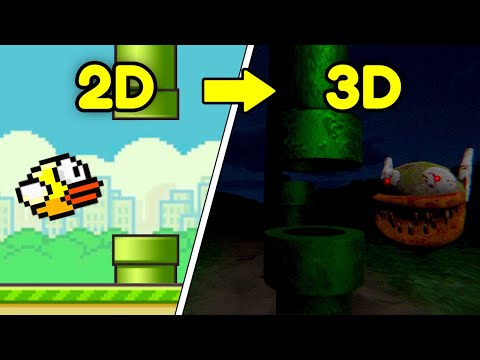 Видео: Я превратил FLAPPY BIRD в 3D-игру ужасов