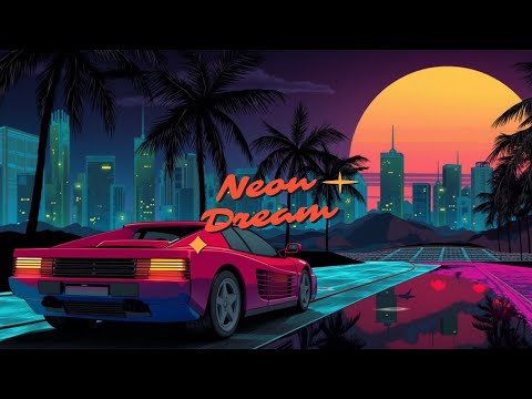 Видео: Синтвейв и ретровейв по неоновым улицам города - Микс музыки 80-х 🌴