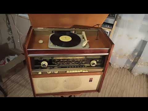 Видео: Радиола Ригонда после ремонта Tube radio turntable Rigonda