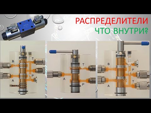 Видео: Что внутри гидравлических распределителей? What's inside the hydraulic valves?