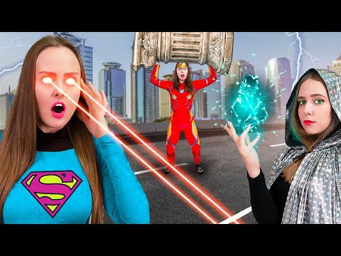 Видео: СТАЛИ СУПЕРГЕРОЯМИ на 24 Часа ЧЕЛЛЕНДЖ! Спасаем планету