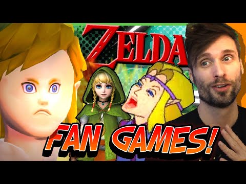 Видео: Странные фан-игры Legend of Zelda! — SpaceHamster