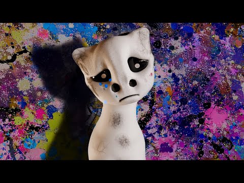 Видео: Smile Cat Печальная История Происхождении Аномального Кота (из Zoonomaly)