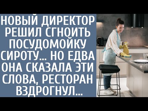 Видео: Новый директор решил сгноить посудомойку-сироту… Но едва она сказала ЭТИ слова, ресторан вздрогнул…