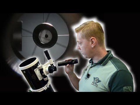 Видео: Астрономия для начинающих. Юстировка телескопа Ньютона