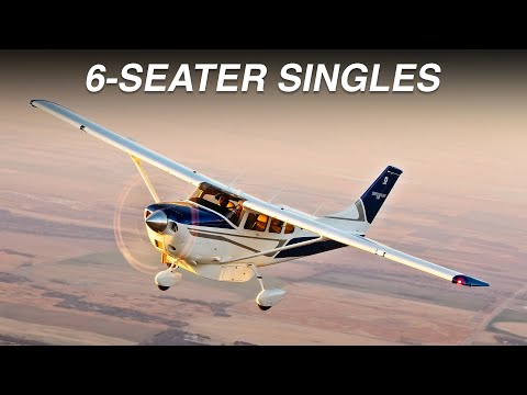 Видео: Топ-3 самых популярных 6-местных одномоторных самолётов | Цена и характеристики