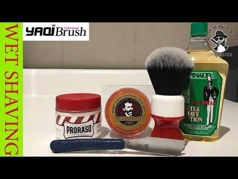 Видео: 💈  Бритьё. Японская Опасная Бритва Kamisori, Yaqi Brush, Pinaud, Glycerine Shave Soap, Proraso