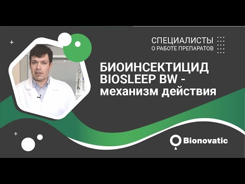 Видео: Биоинсектицид BioSleep BW - механизм действия