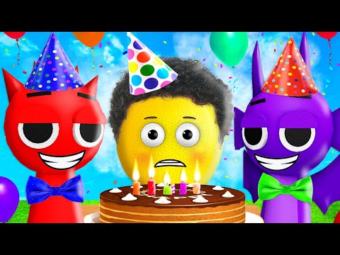 Видео: ДЕНЬ РОЖДЕНИЕ СПРУНКИ в ROBLOX!