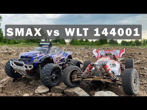 Видео: Сравнение WLToys 144001 и Remo Hobby Smax 1631. Плюсы и минусы моделей. Тест драйв.