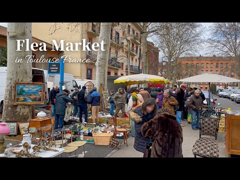 Видео: Шопинг на французских блошиных рынках 🍁 Видеоблог | Множество сокровищ в картонных коробках!