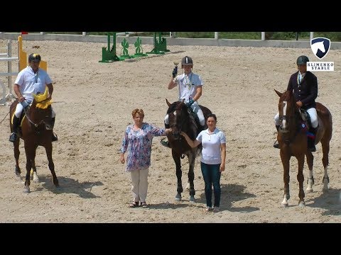 Видео: 135 см. Гран При. "Лошади 7-ми лет и старше". Конкур в Днепре. КСК "Klimenko Stable". 17.06.2018 г.