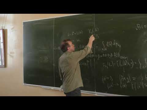 Видео: Шейпак И. А. - Функциональный анализ - 7. Борелевские ограниченные функции на спектре