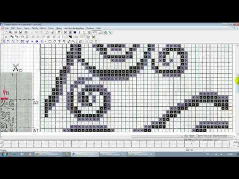 Видео: Программа Pattern Maker v4 Pro - перенабор большой схемы