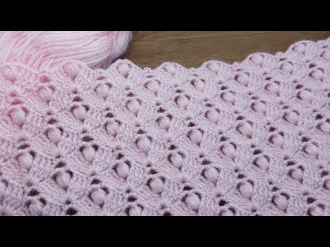 Видео: Очень просто! Жемчужный УЗОР КРЮЧКОМ подробное вязание 💎SUPER EASY Pattern Crochet for beginners💎