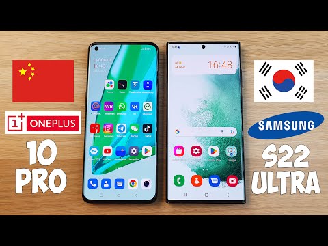Видео: ONEPLUS 10 PRO VS SAMSUNG GALAXY S22 ULTRA - БИТВА ФЛАГМАНОВ! КАКОЙ ТЕЛЕФОН ЛУЧШЕ?