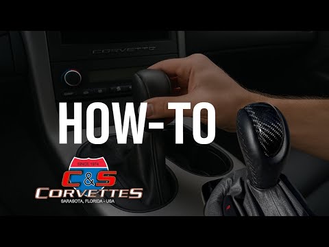Видео: Сделай сам: как правильно заменить ручку переключения передач на C6 Corvette