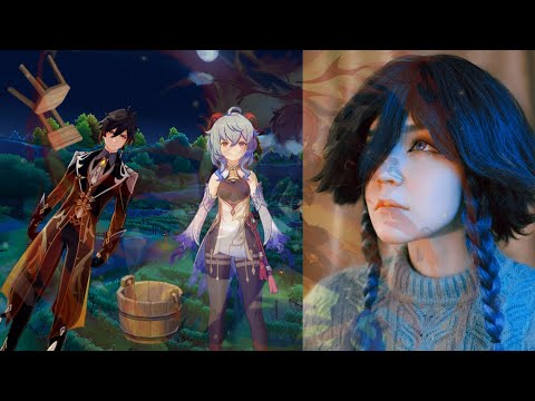 Видео: Прятки / Венти пытается (вы)бить Чжун Ли