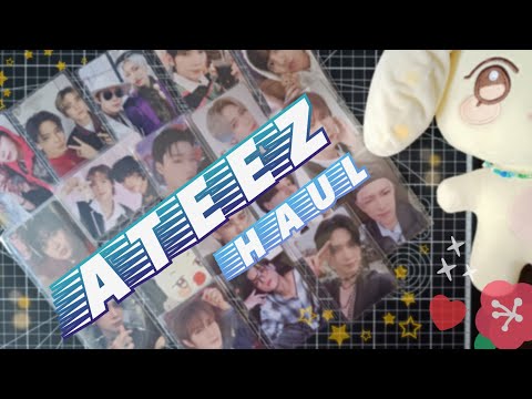 Видео: 🍁 Распаковка ATEEZ: карты & коллажи для биндера + Nacific и корейские вкусняшки 🍁 open mail with me!