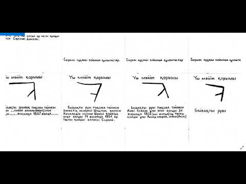 Видео: Байбақты руының таңбасы
