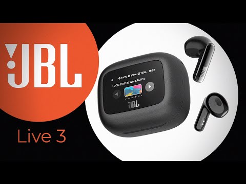 Видео: Новинка - JBL: Live 3  Наушники с сенсорным экраном в кейсе