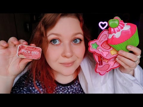 Видео: АСМР Макияж ДЕТСКОЙ КОСМЕТИКОЙ на ночевке у подруги 💄 быстрый шепот + ролевая игра 🧁 ASMR MakeUp