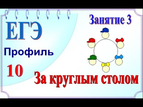 Видео: Перестановки n элементов по кругу