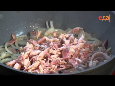 Видео: Свинина — паста — грибы