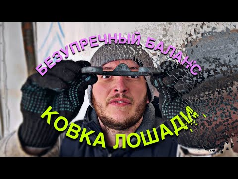 Видео: Перековка лошади: горячая расчистка, секреты идеального результата.
