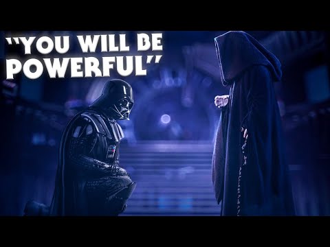 Видео: Что, если бы Палпатин действительно тренировал Дарта Вейдера