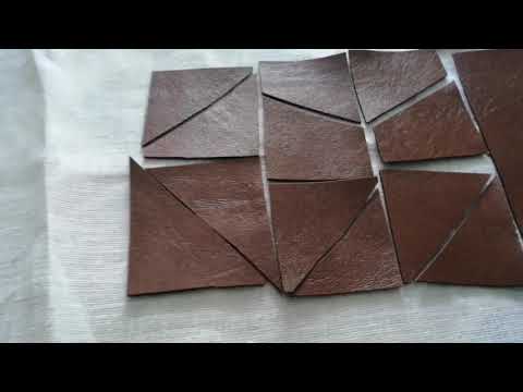 Видео: Сумка из образцов для обивки мебели. У меня получилось так.