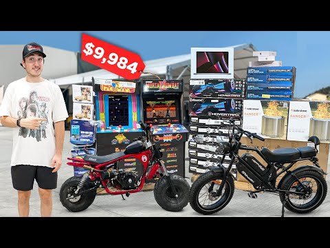 Видео: Я купил 2 гигантских поддона Amazon Returns за 2089 долларов.