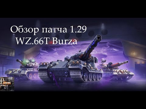 Видео: ПАТЧ 1.29 | WZ.66T Burza | ПОЛЬСКИЕ ПТ-САУ | МИР ТАНКОВ