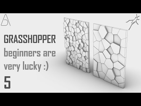 Видео: Grasshopper 3D для начинающих - 5