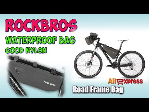 Видео: Rockbros Frame Bag 3L ♦ Вело сумка внутрь рамы. Распаковка и обзор.