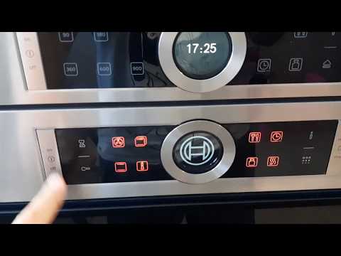 Видео: Меню духовки BOSCH HBG 6730 S1