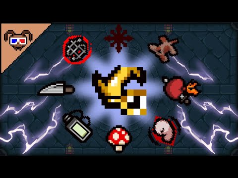 Видео: Первая в году развлекуха С ГЛЮЧНОЙ КОРОНОЙ {The Binding of Isaac}